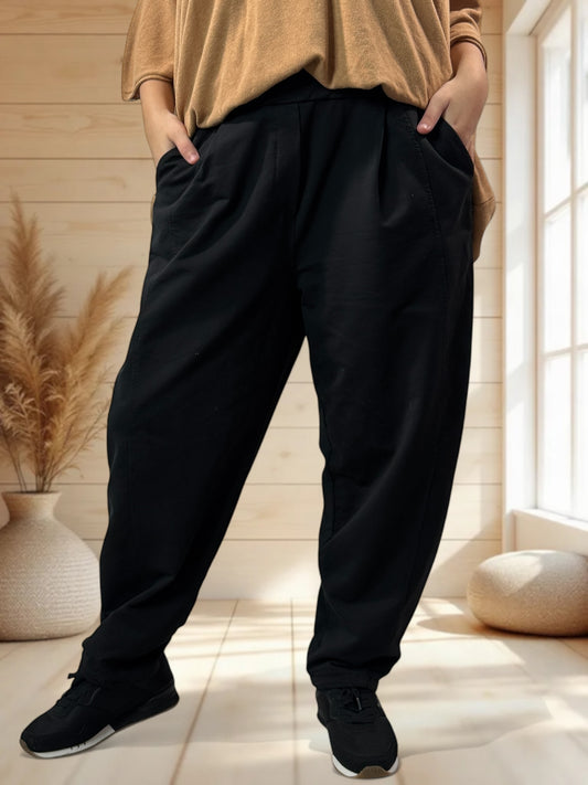 BENOIT - PANTALON SPORTSWEAR NOIR TAILLE 44/46 A 50