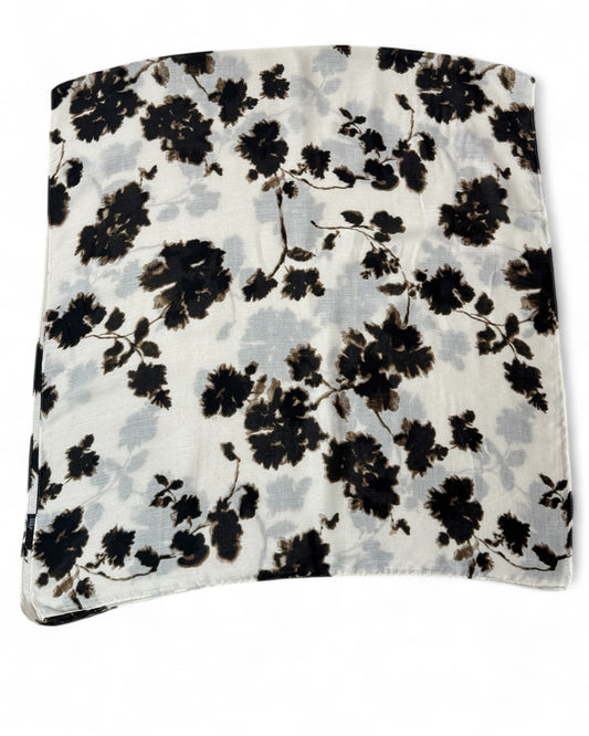 GRANDE ECHARPE A MOTIF