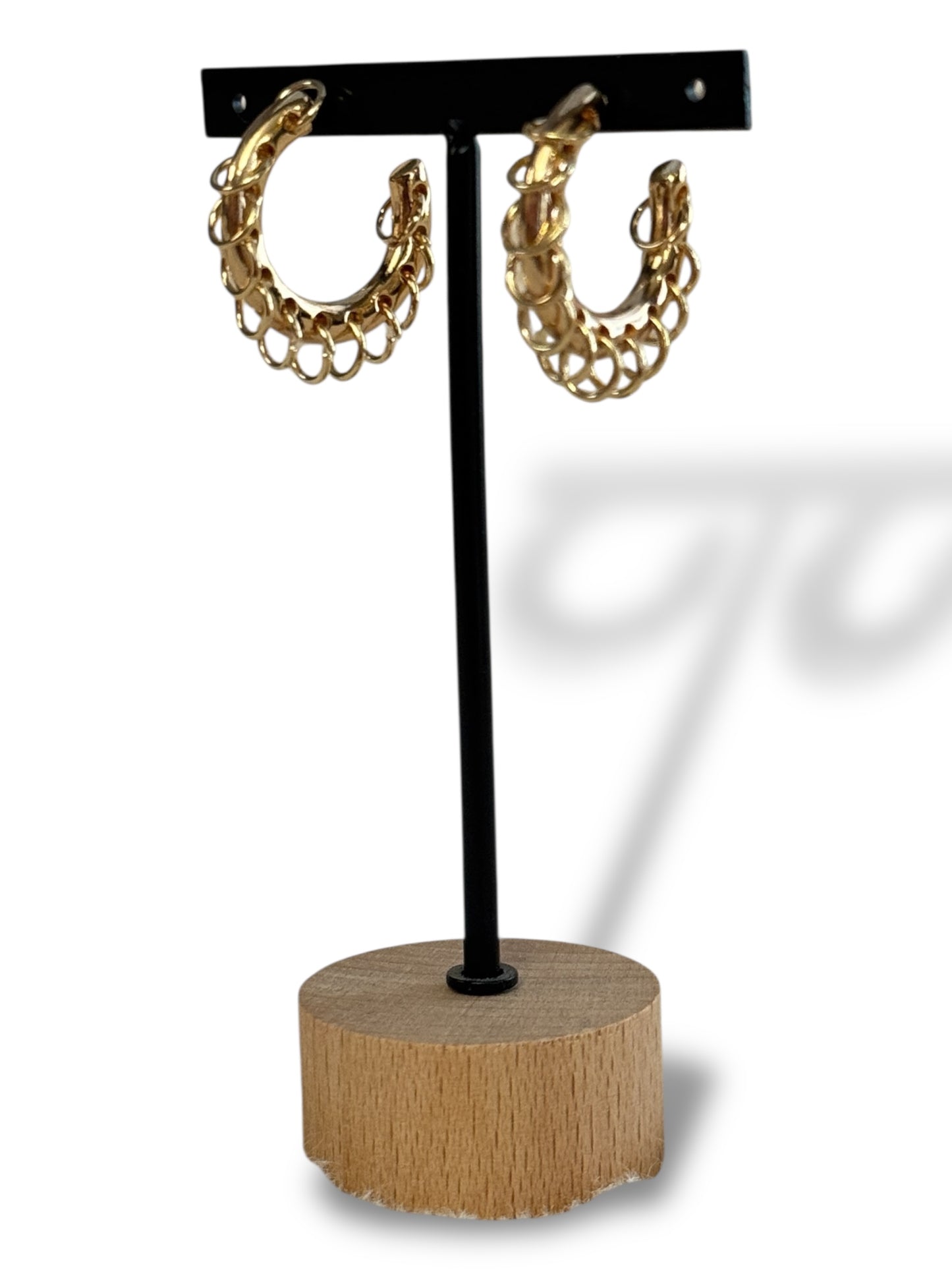LOUNA - BOUCLES D'OREILLES CREOLES