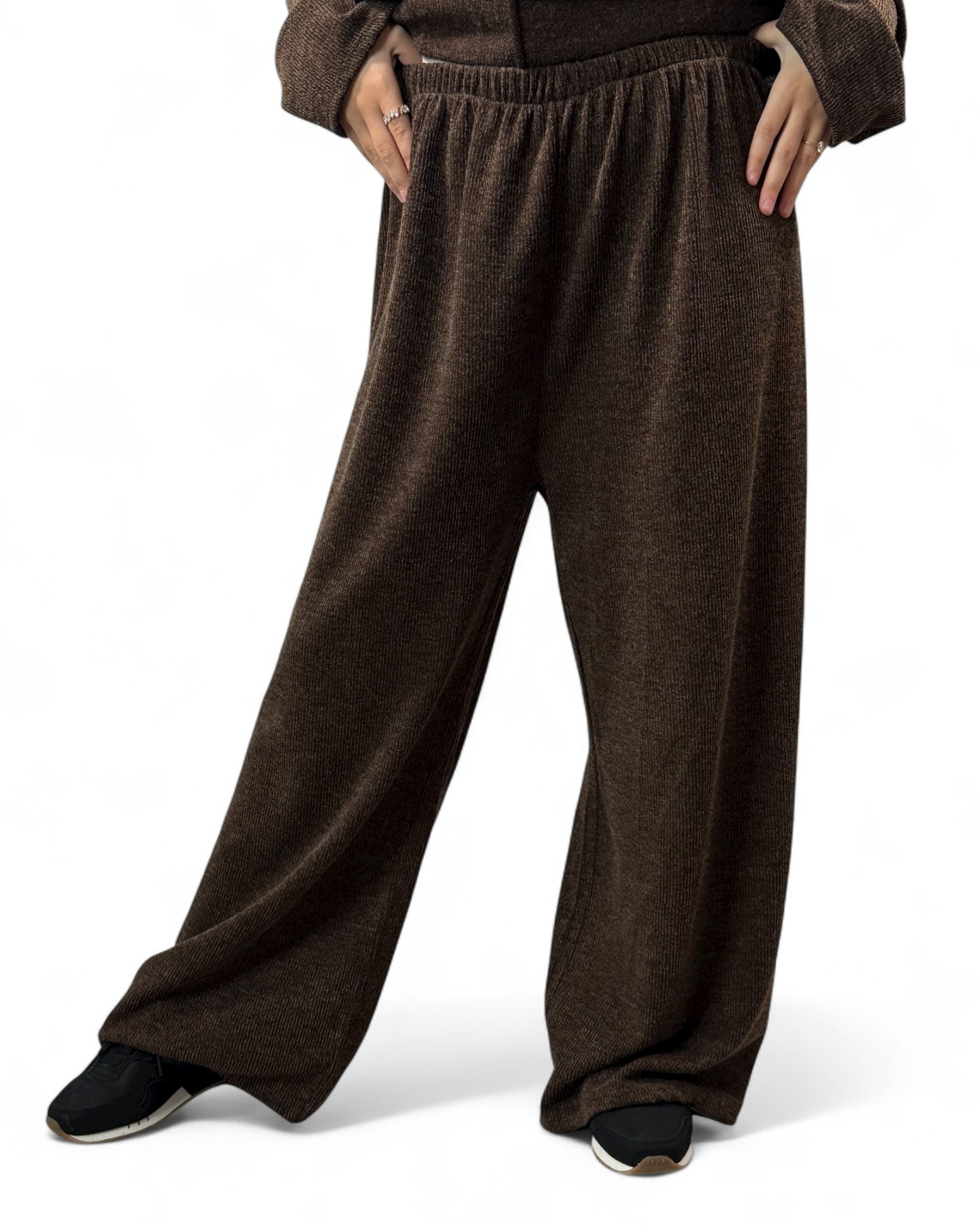 BRANDON - ENSEMBLE MARRON JUSQU'A LA TAILLE 48