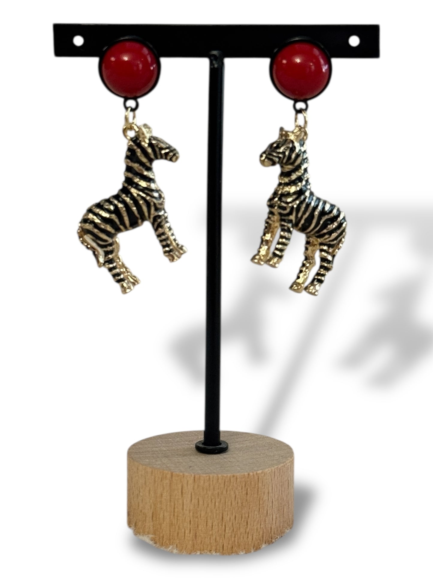ZEBRE - BOUCLES D'OREILLES LUDIQUE