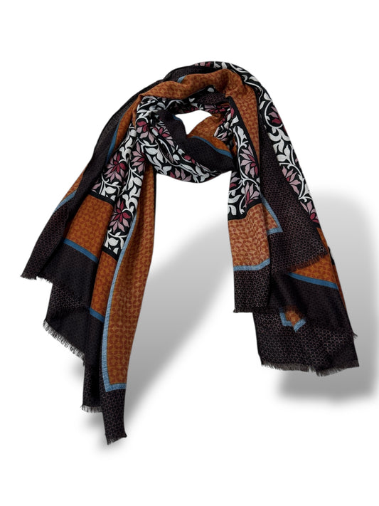 GRANDE ECHARPE MULTICOLORE
