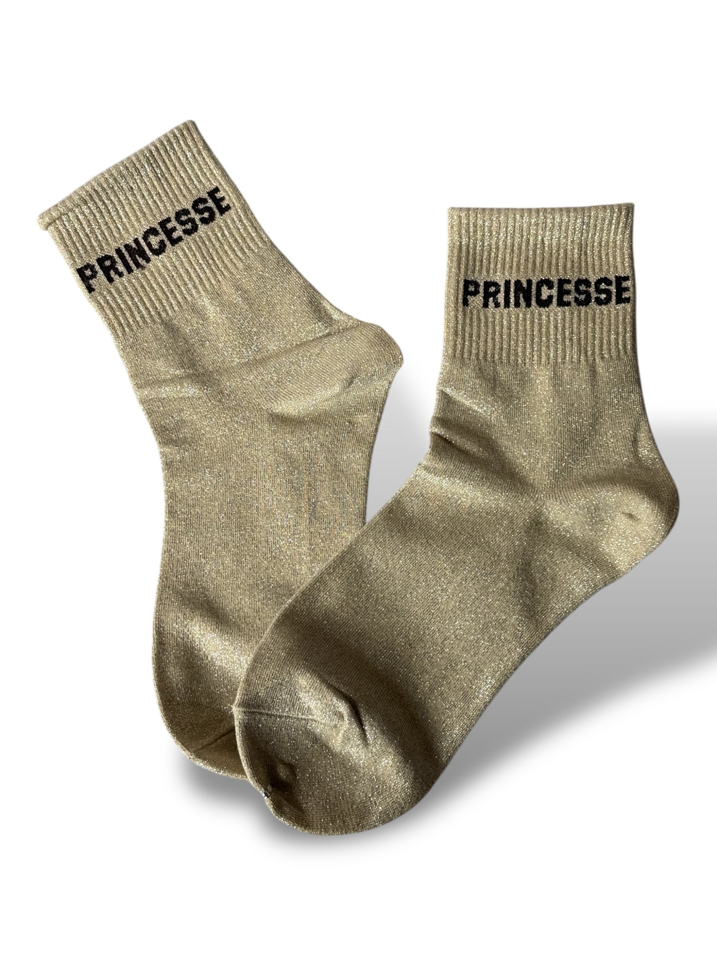 CHAUSSETTES SCINTILLANTES PRINCESSE DORE