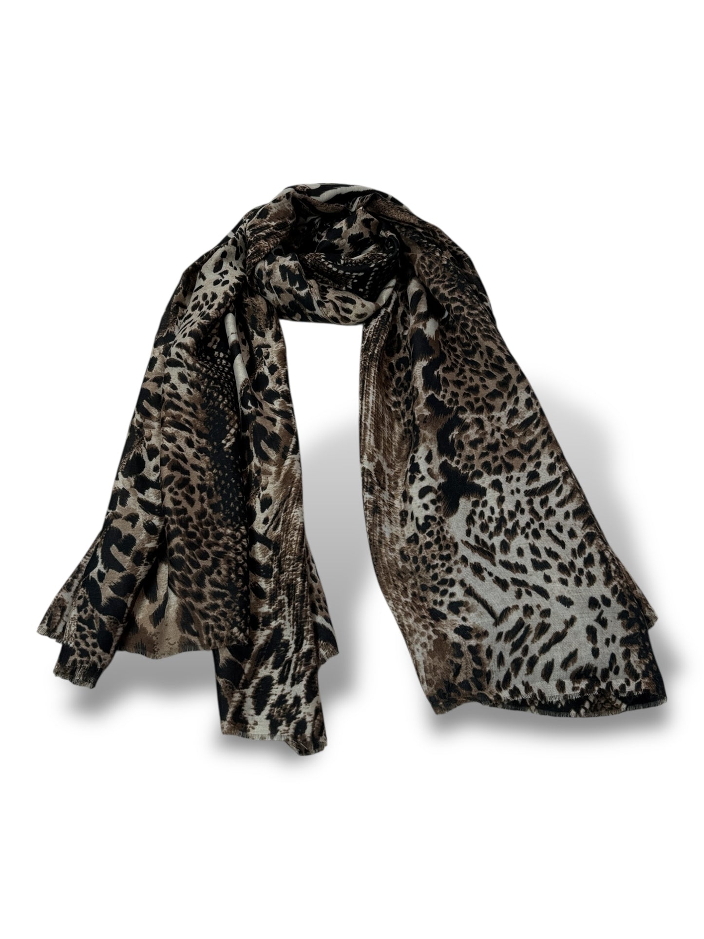 GRANDE ECHARPE IMPRIME ANIMALIER