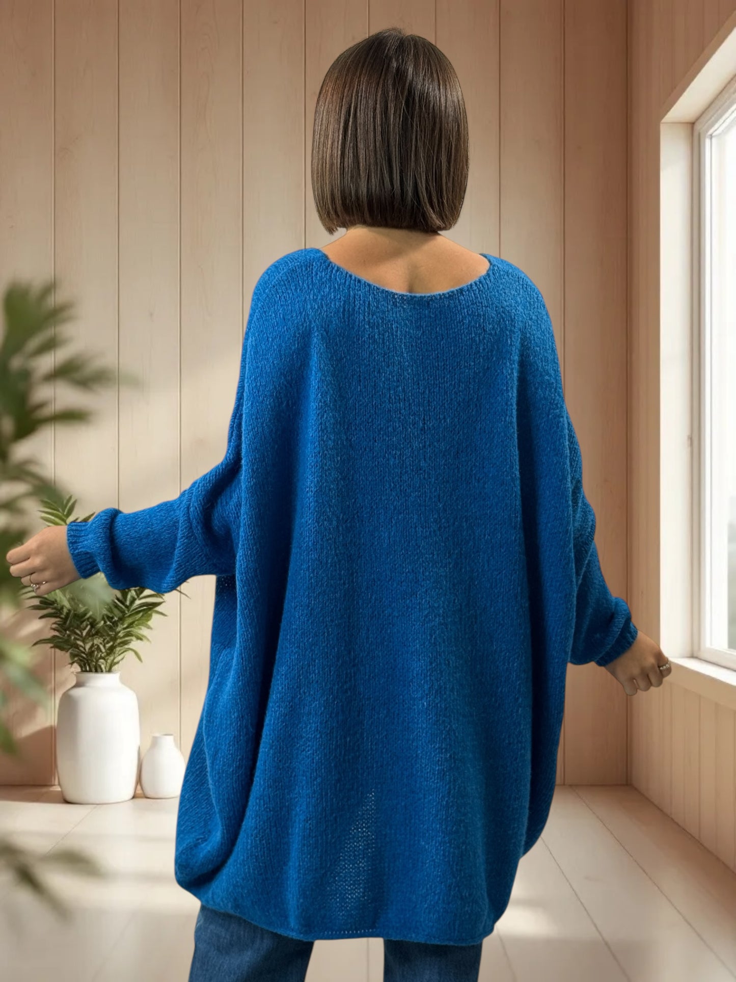 JULIA - PULL OVERSIZE IMPERIAL JUSQU'A LA TAILLE 56/58