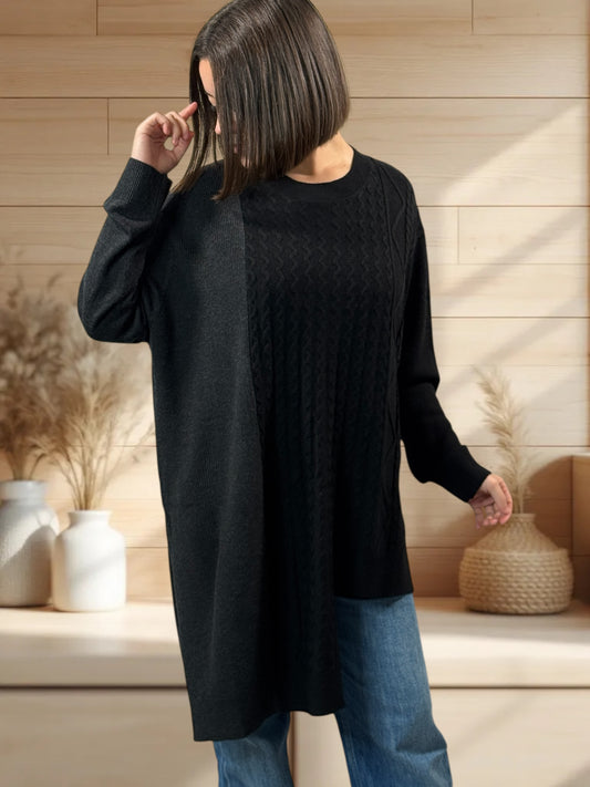 NIKITA REF2 - PULL OVERSIZE EN MAILLE JUSQU'A LA TAILLE 54