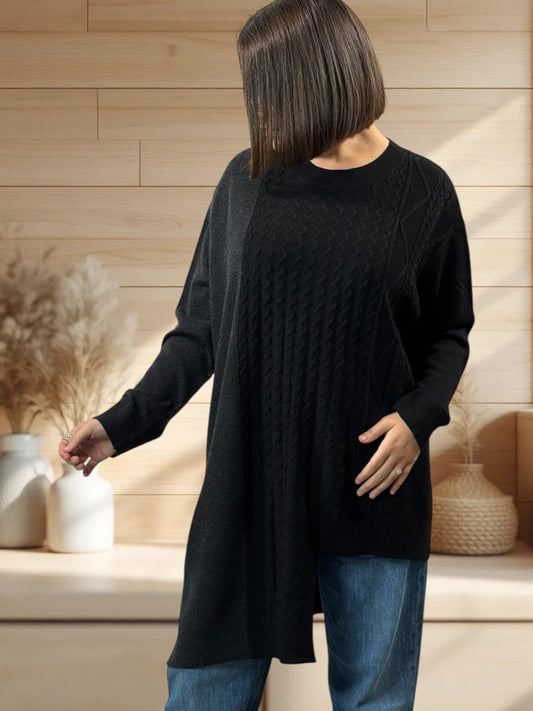 NIKITA REF2 - PULL OVERSIZE EN MAILLE JUSQU'A LA TAILLE 54