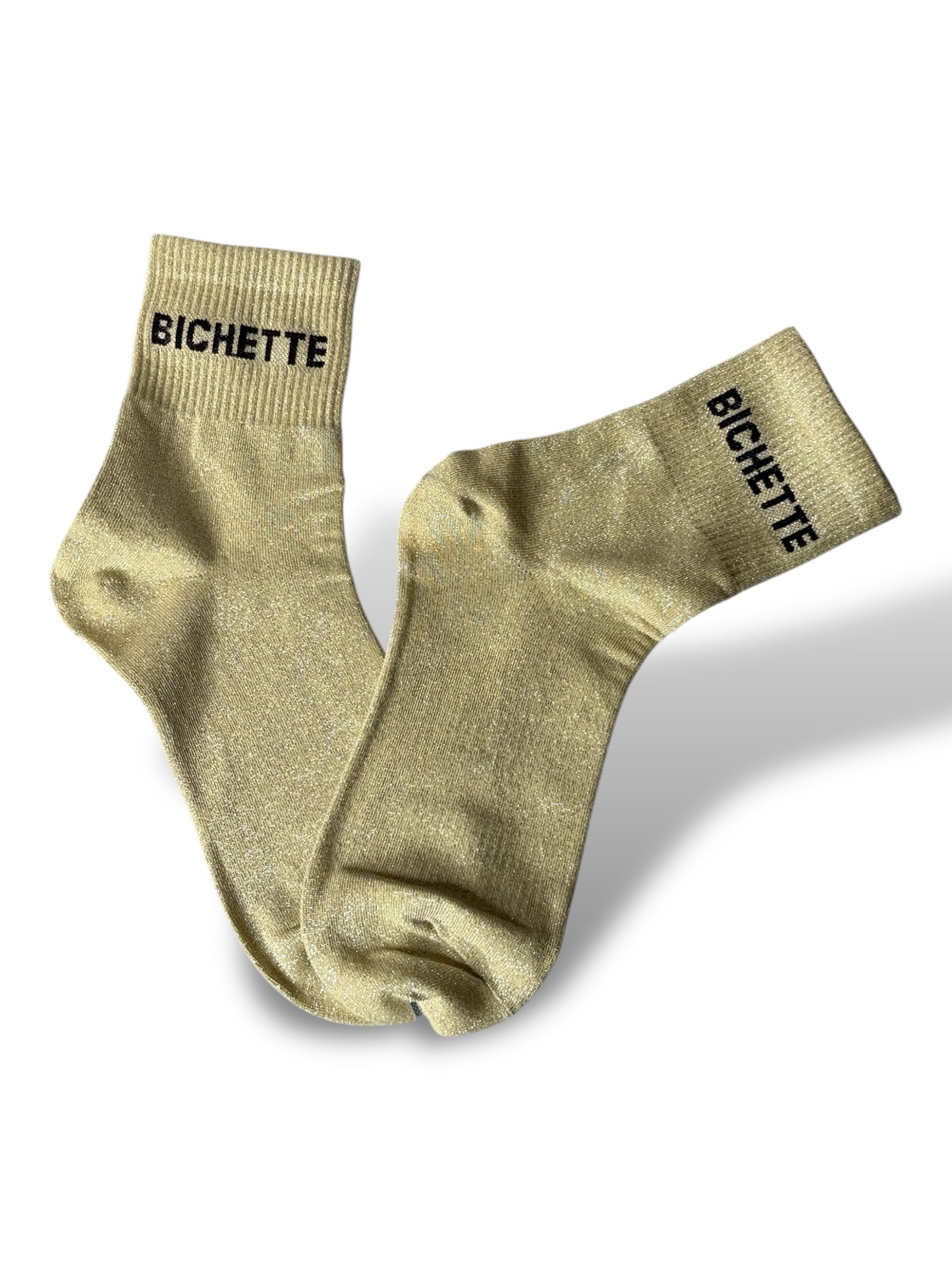 CHAUSSETTES SCINTILLANTES BICHETTE DORE