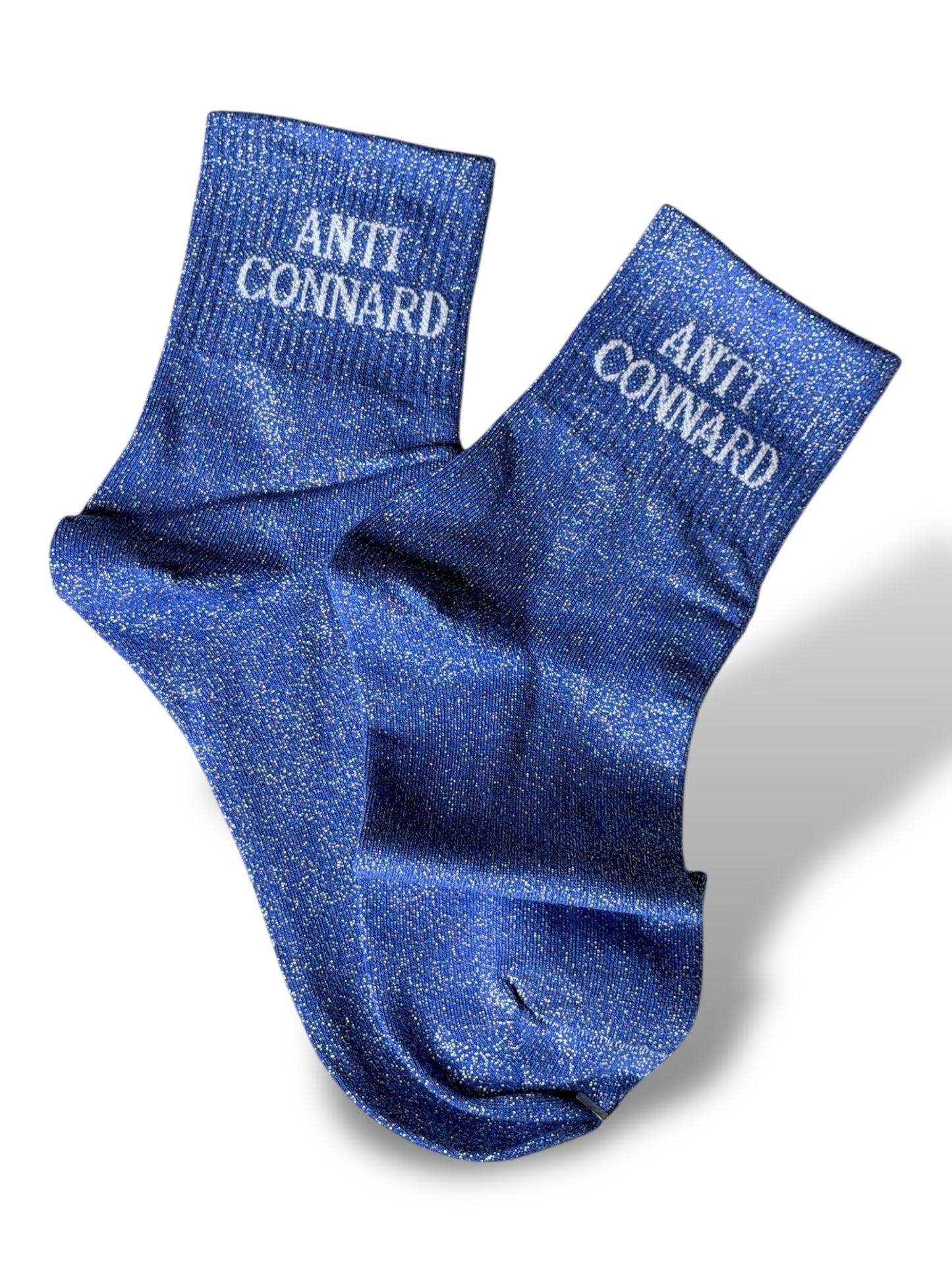 CHAUSSETTES SCINTILLANTES ANTI CONNARD BLEU
