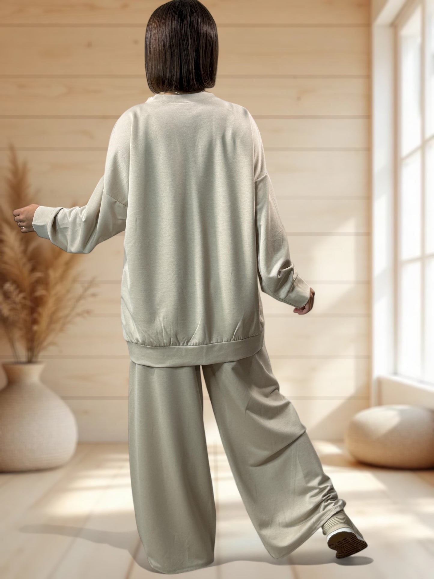 ALVARO - ENSEMBLE BEIGE JUSQU'A LA TAILLE 50