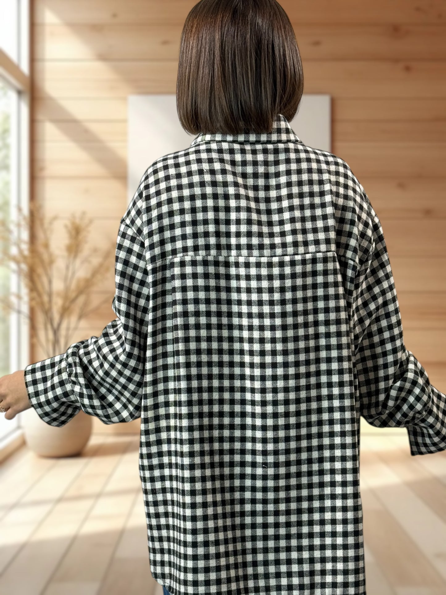 CECILIA - CHEMISE OVERSIZE JUSQU'A LA TAILLE 52