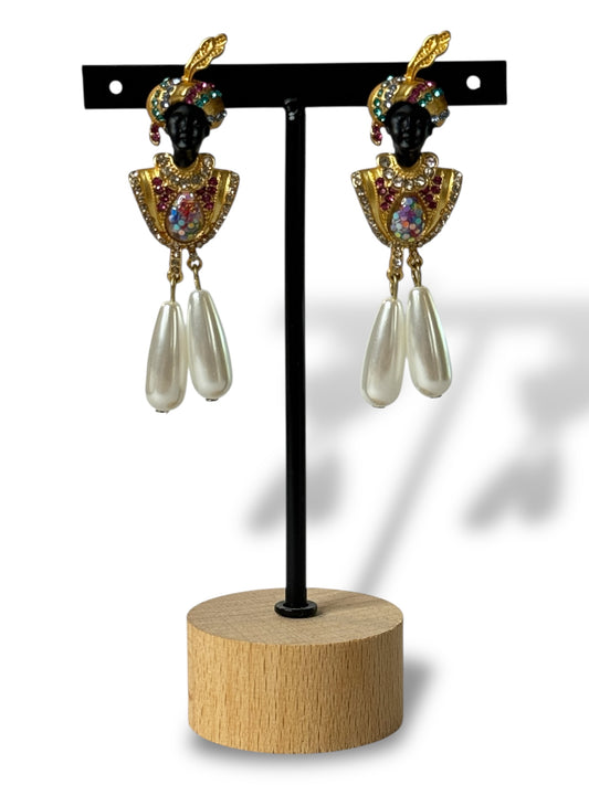 VICTOIRE - BOUCLES D'OREILLES BOHEME