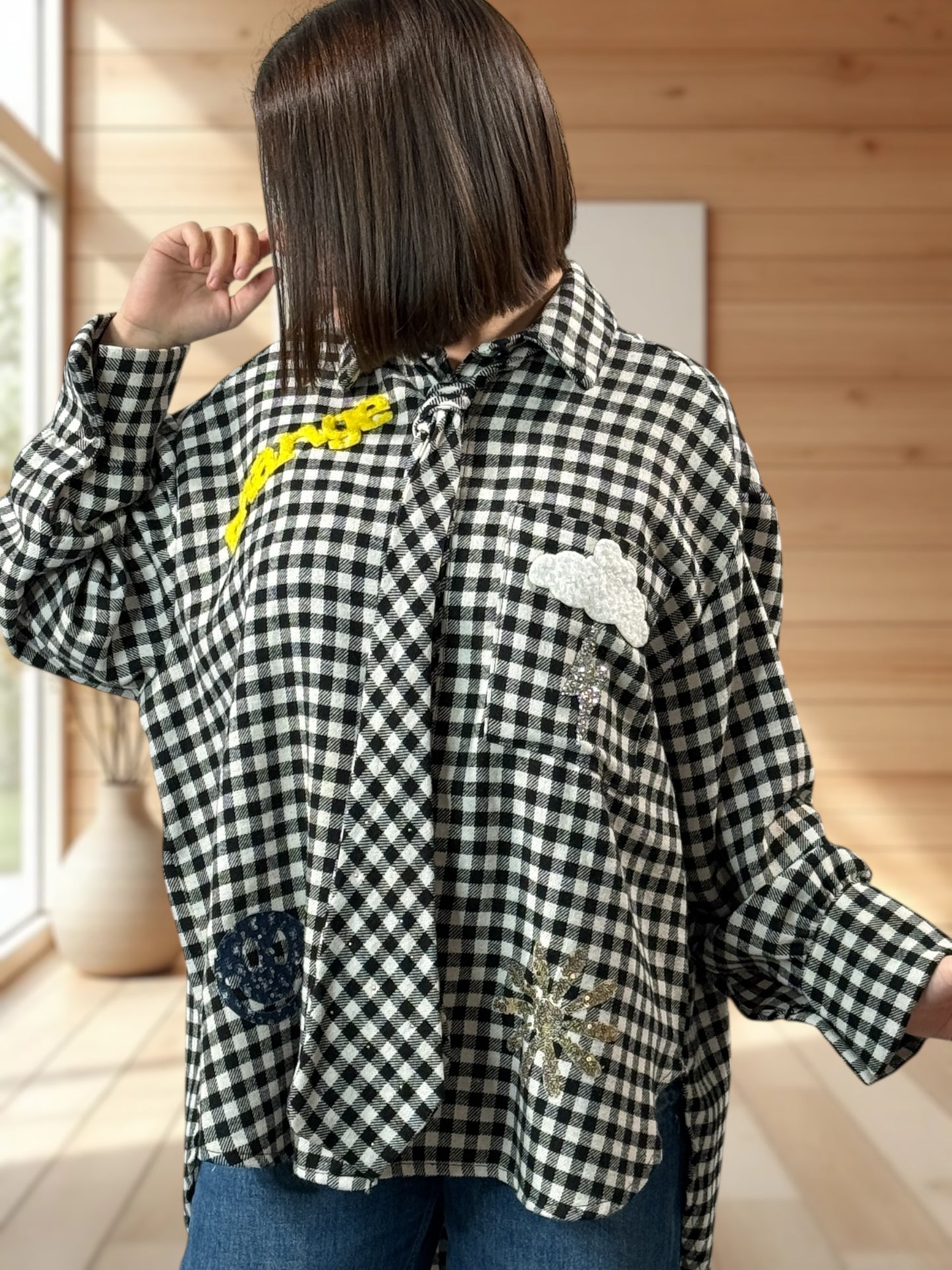 CECILIA - CHEMISE OVERSIZE JUSQU'A LA TAILLE 52