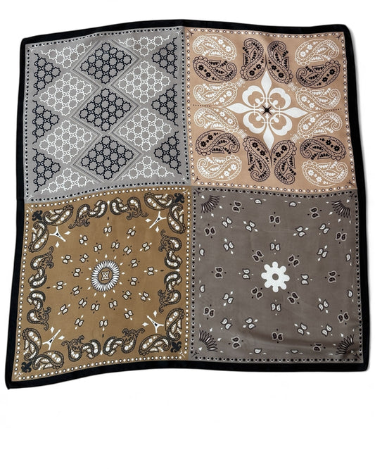 JULIETTE REF10 - PETIT FOULARD A MOTIF