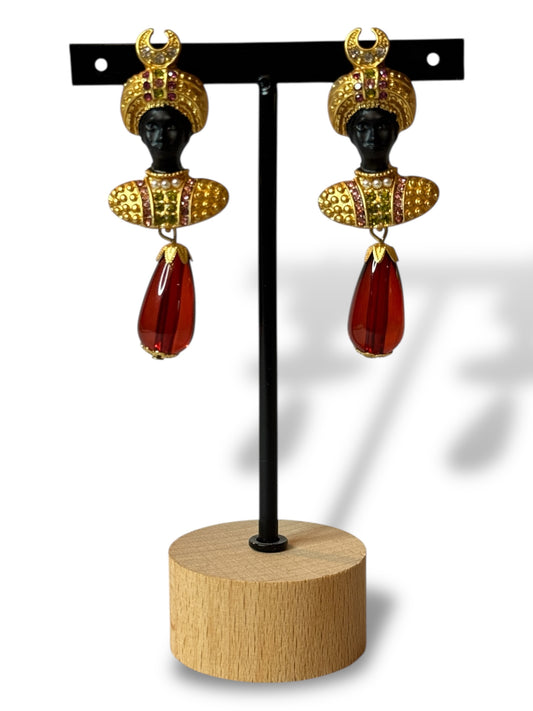 VICTOIRE - BOUCLES D'OREILLES BOHEME