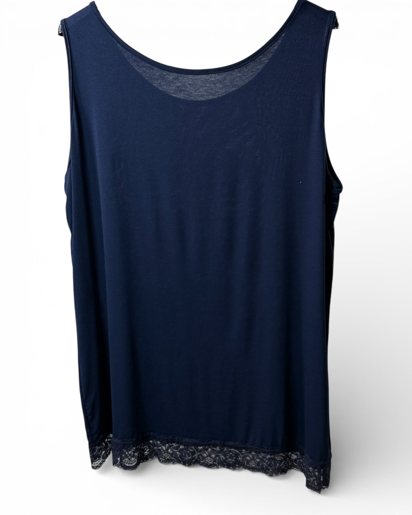 ALICE - TOP MARINE EN VISCOSE TAILLE 44/46 A 52/54