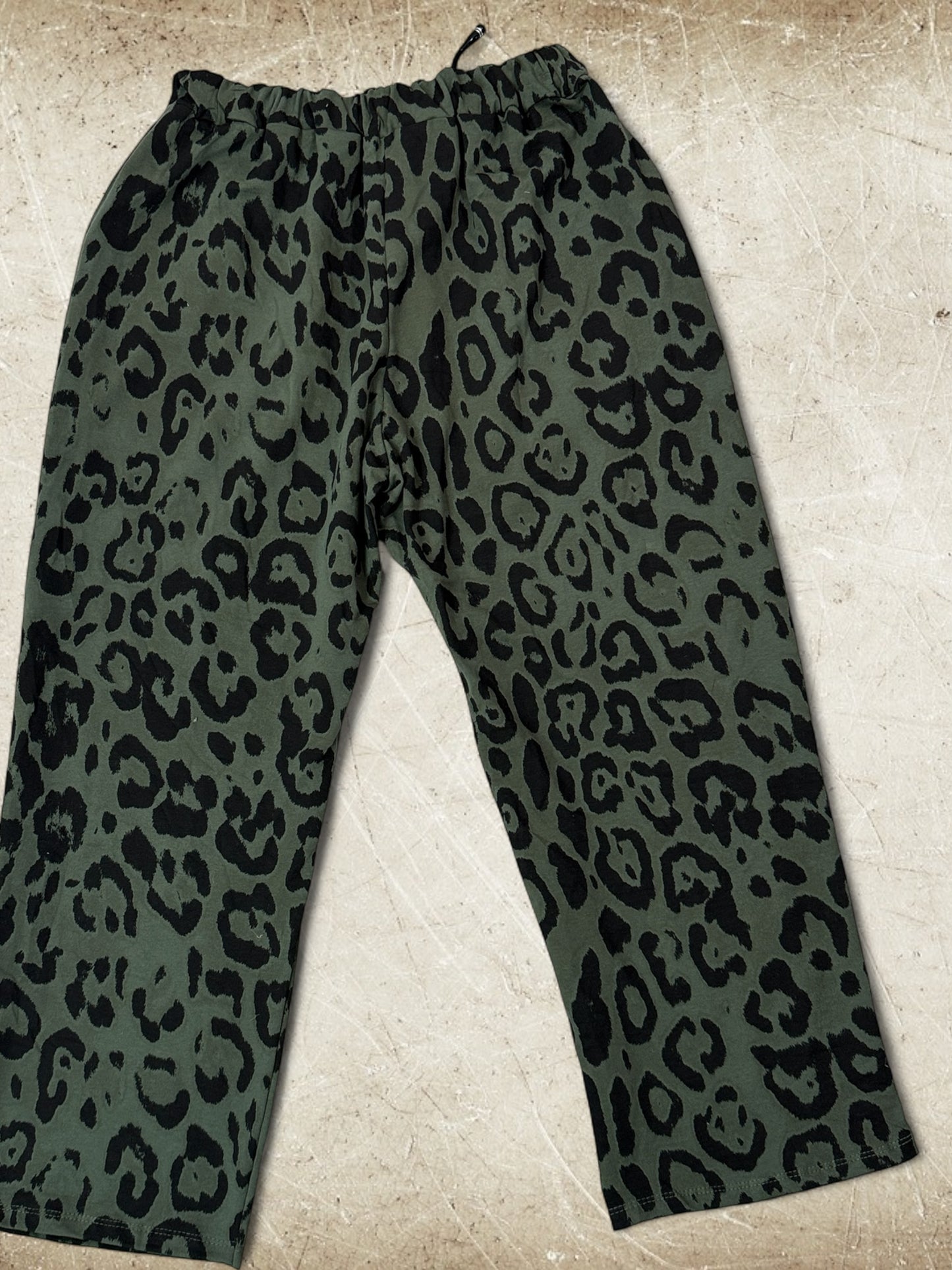 GEORGIO - PANTALON SPORTSWEAR LEOPARD KAKI TAILLE 48 A 54