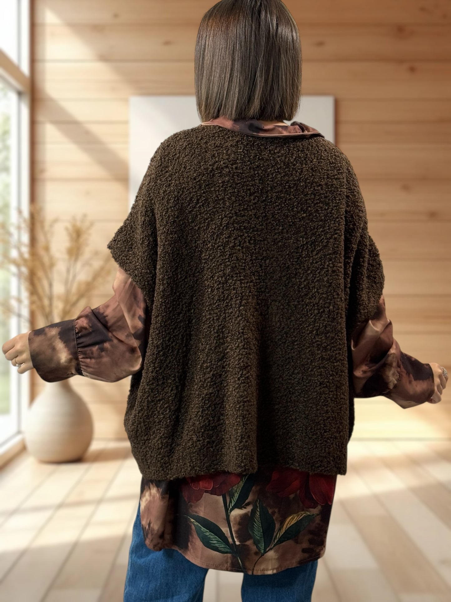 MARA - GILET CHOCO SANS MANCHES JUSQU'A LA TAILLE 56