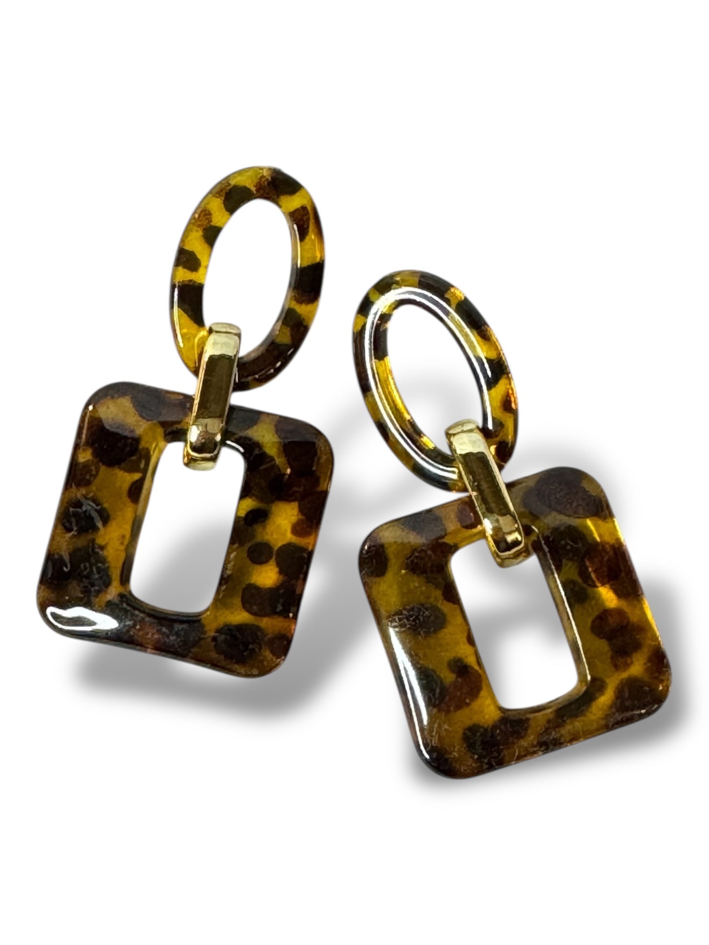 ZANZIBAR - BOUCLES D'OREILLES LEOPARD