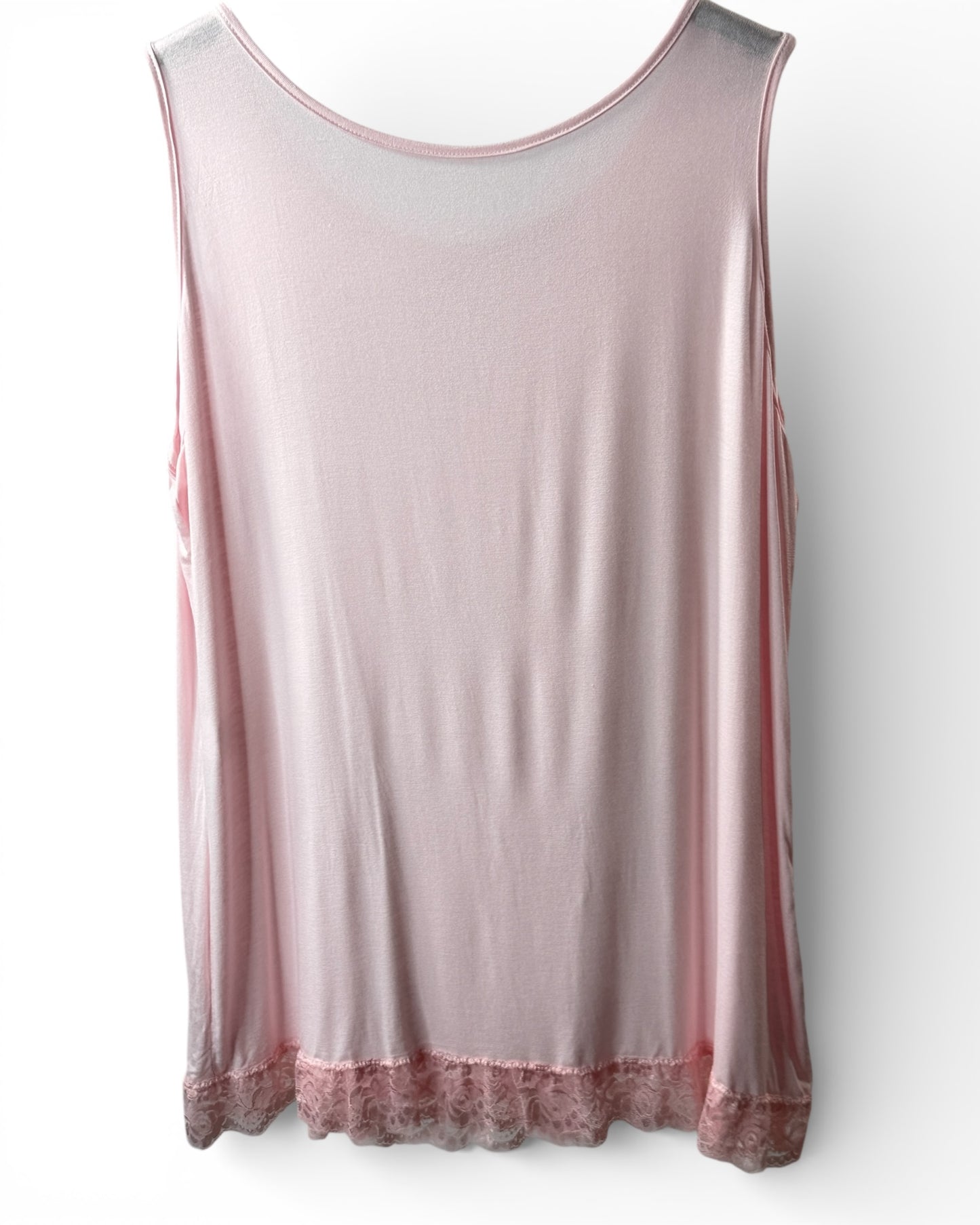 ALICE - TOP ROSE EN VISCOSE TAILLE 44/46 A 52/54