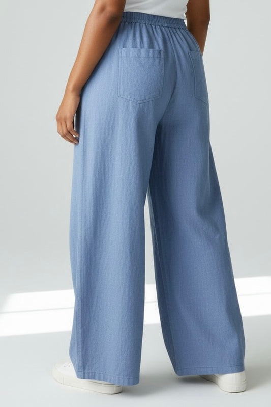 TONY - PANTALON DROIT BLEU JEAN TAILLE 54 A 58/60