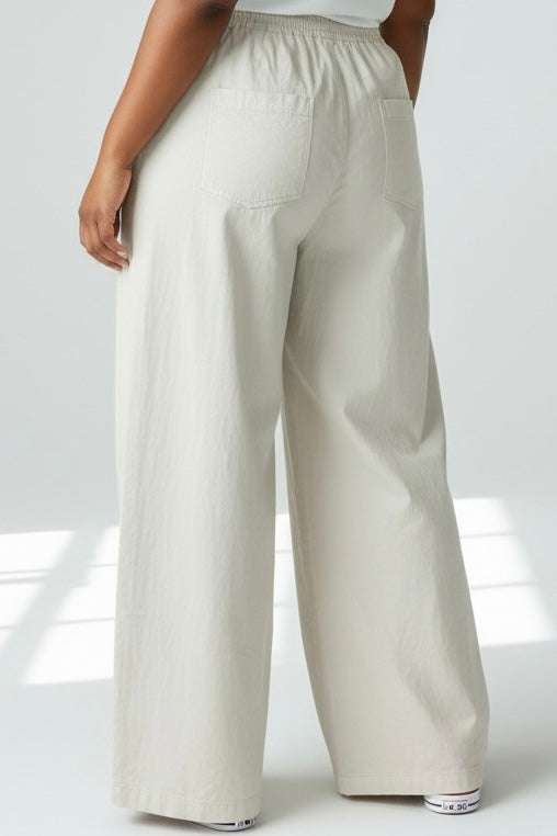 TONY - PANTALON DROIT BEIGE TAILLE 54 A 58/60