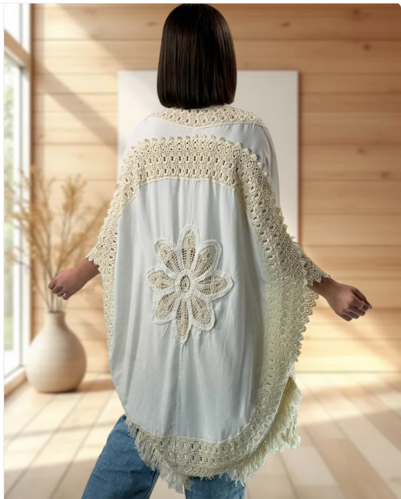 Kimonos et Vestes Fluides Grande Taille Femme