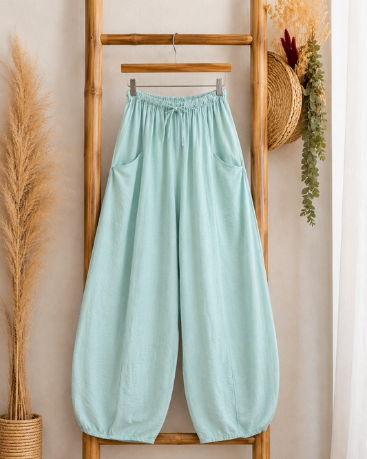 MAXOU - PANTALON LAGON COUPE BARREL FLUIDE TAILLE 48 A 54