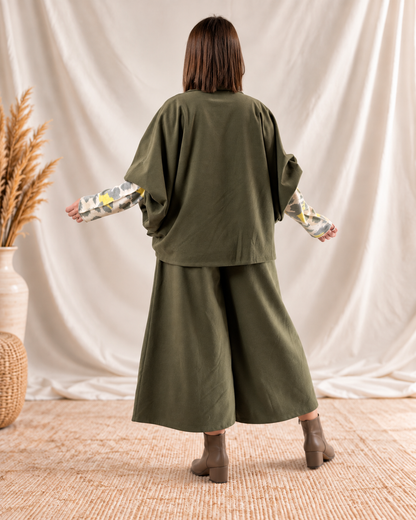 CASTILLE - VESTE KAKI JUSQU'A LA TAILLE 52/54