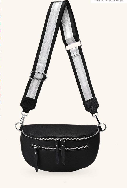 MILAN - SAC BANANE NOIRE