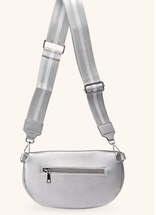 MILAN - SAC BANANE ARGENT