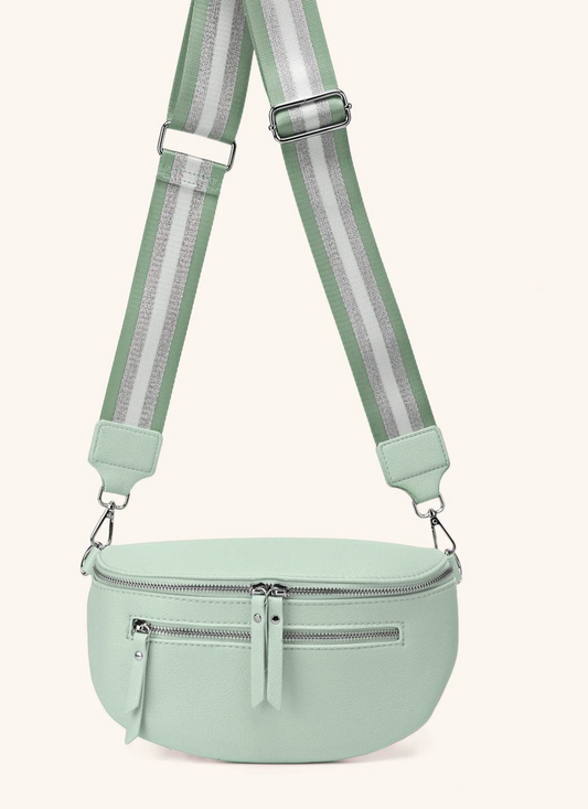 MILAN - SAC BANANE VERT CLAIR