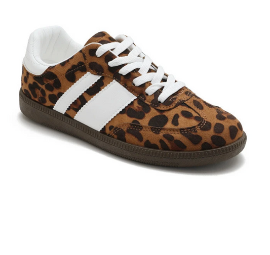 CARLOTTA - BASKETS TENDANCE LEOPARD