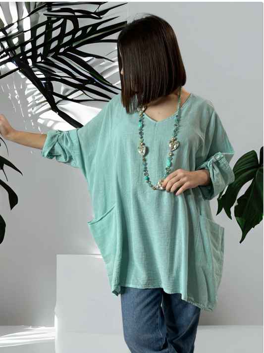 ANAIS - SAUTOIR BOHEME TURQUOISE