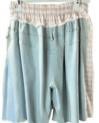ESTEBAN - SHORT EN JEAN JUSQU'A LA TAILLE 52
