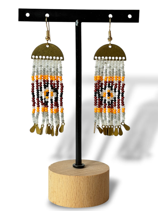 DANITA - BOUCLES D'OREILLES EN PERLE