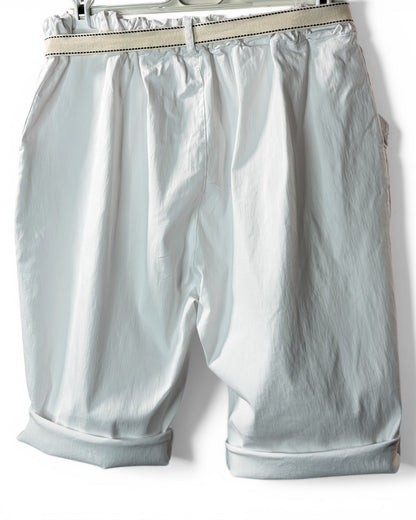 TINO - BERMUDA BLANC JUSQU'A LA TAILLE 52