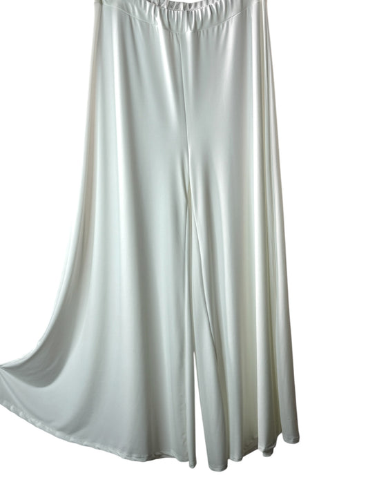 AGATHA - PANTALON PALAZZO BLANC TAILLE 46 A 54