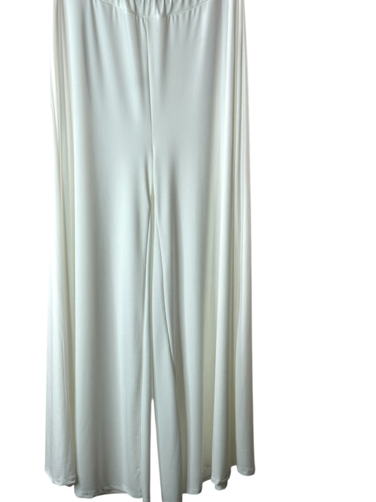 AGATHA - PANTALON PALAZZO BLANC TAILLE 46 A 54