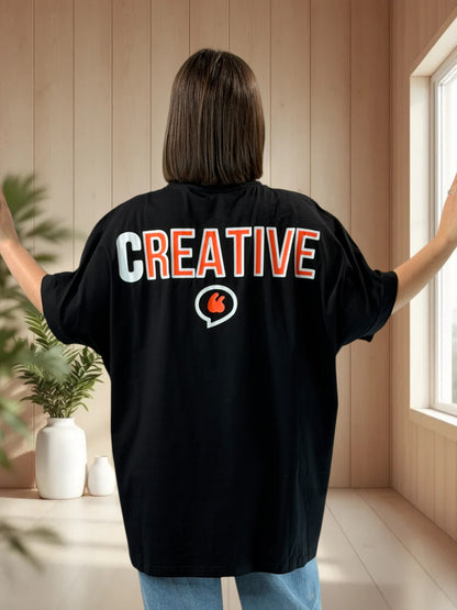 MATHIAS - T-SHIRT OVERSIZE A MOTIF TAILLE JUSQU'A LA TAILLE 46/48 A 56