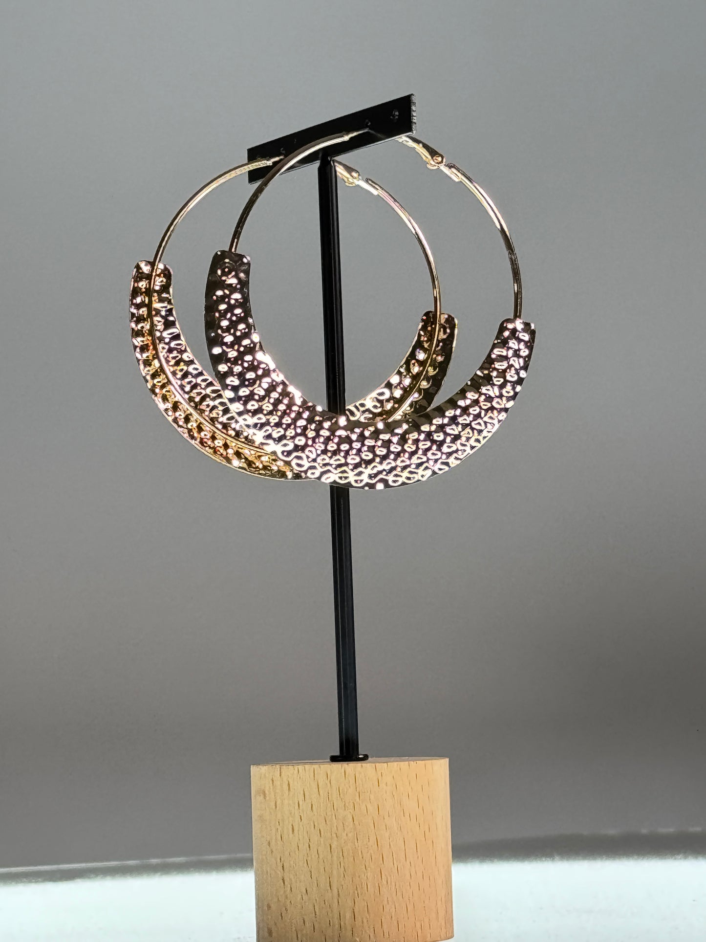 TATANIA- BOUCLES D'OREILLES GRANDES CREOLES