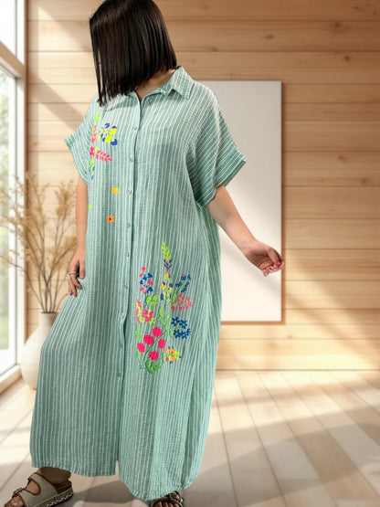 REGINA - ROBE A RAYURE LAGON JUSQU'A LA TAILLE 50