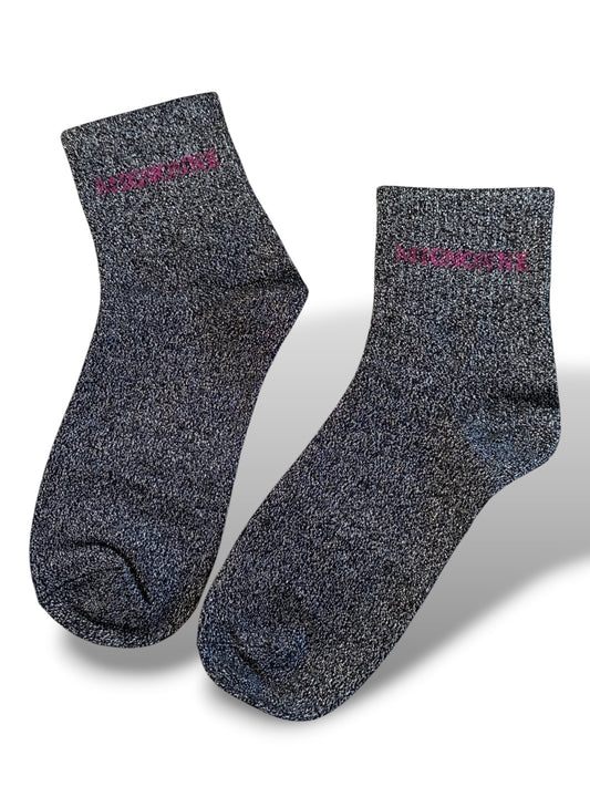 CHAUSSETTES SCINTILLANTES MIGNONNE NOIRE