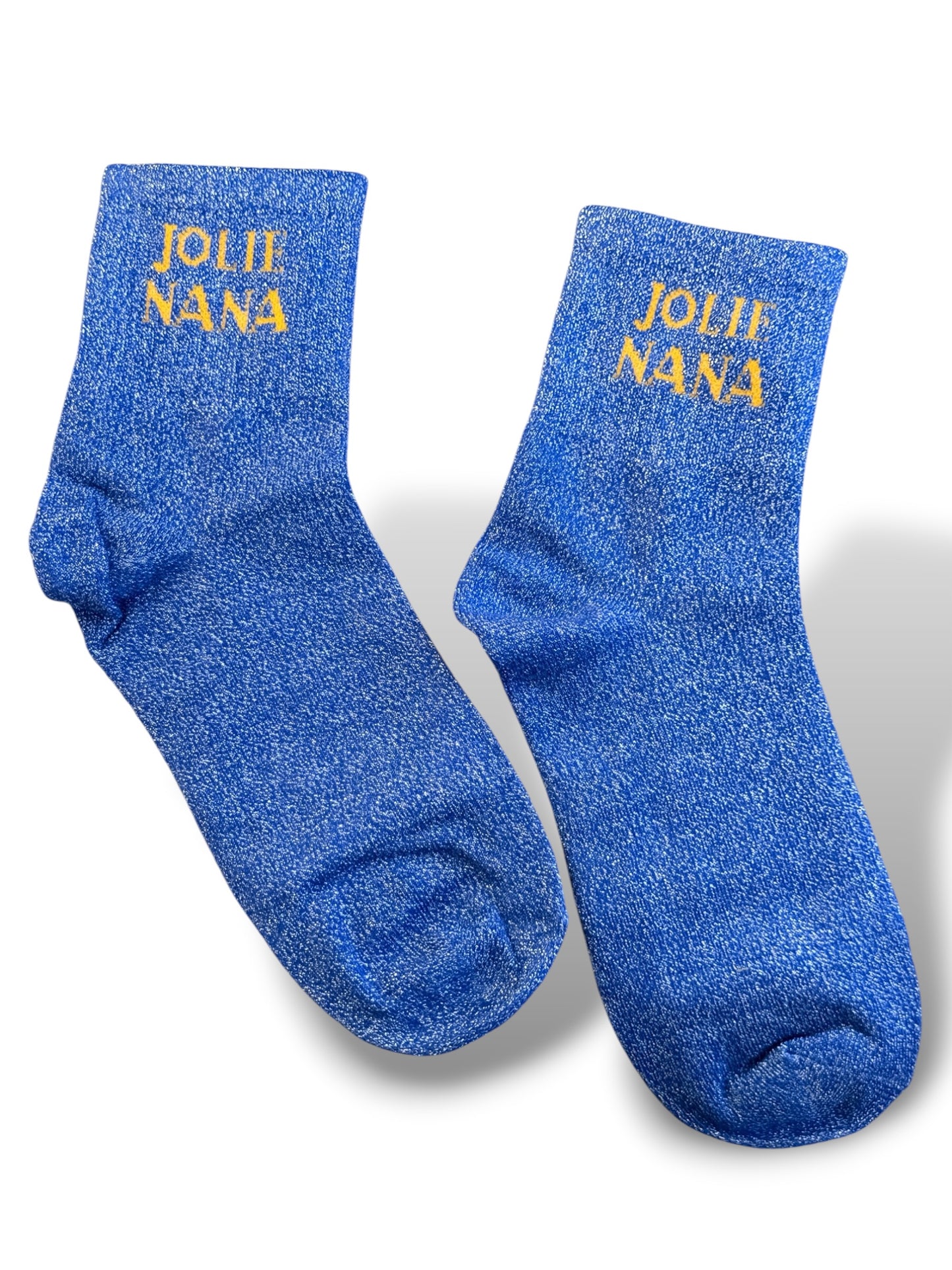 CHAUSSETTES SCINTILLANTES JOLIE NANA BLEUE
