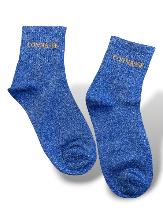 CHAUSSETTES SCINTILLANTES CONNASSE BLEUE