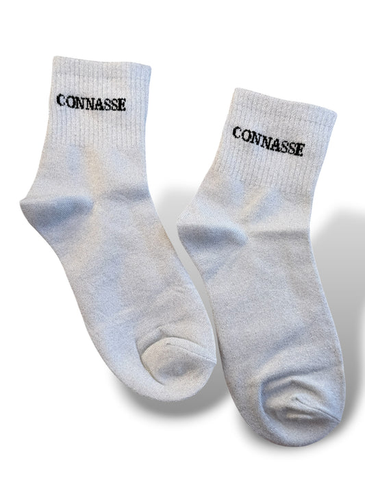 CHAUSSETTES SCINTILLANTES CONNASSE ARGENT
