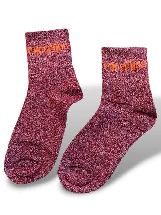 CHAUSSETTES SCINTILLANTES CHOUCHOU BORDEAUX