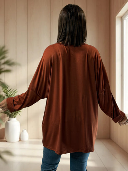 ANGY - TOP ROUX FLUIDE JUSQU'A LA TAILLE 56