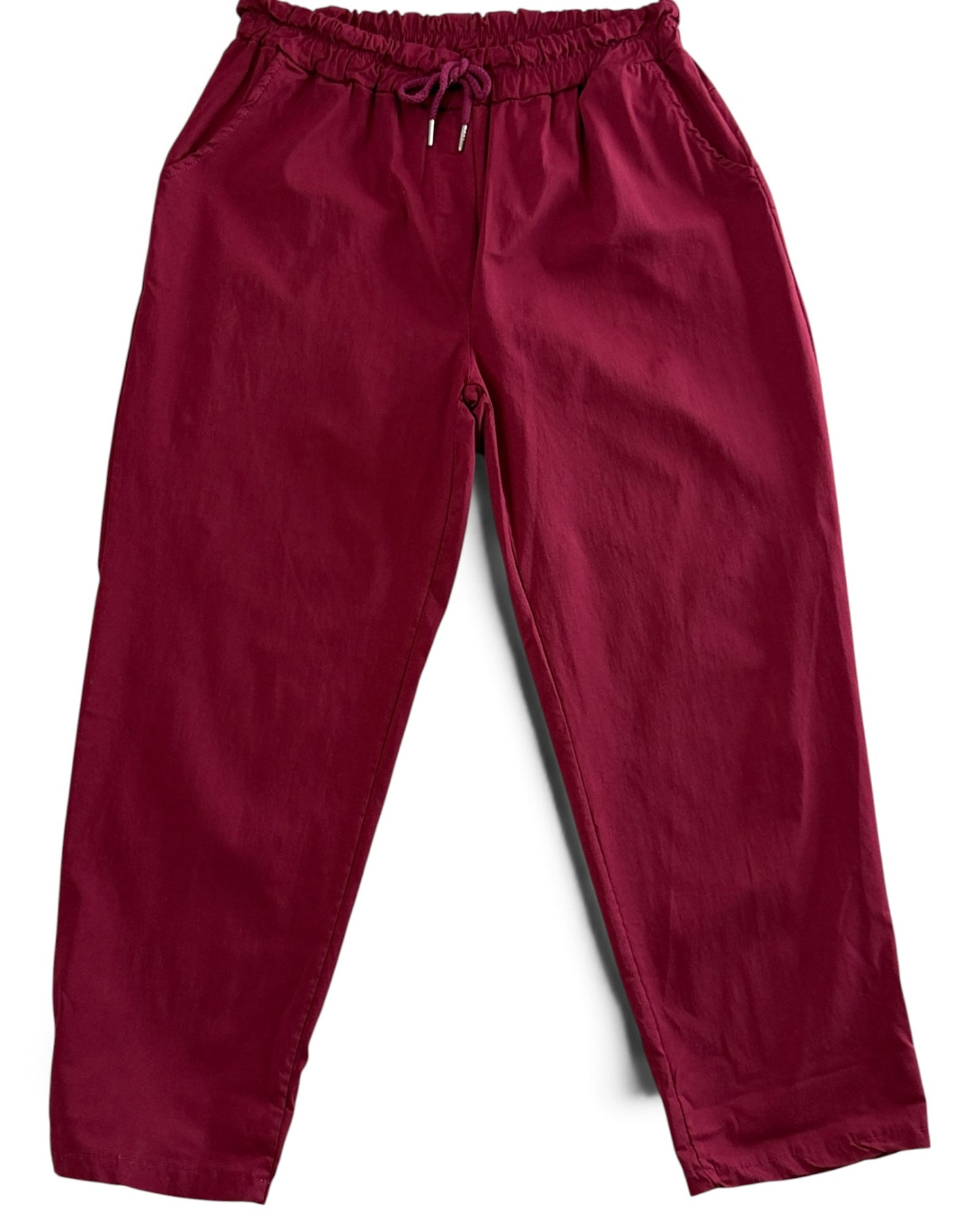 MARCUS - PANTALON SPORTSWEAR BORDEAUX TAILLE 46 A 52/54