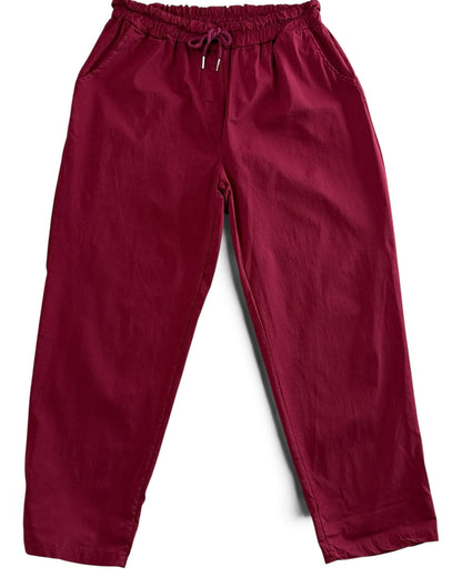 MARCUS - PANTALON SPORTSWEAR BORDEAUX TAILLE 46 A 52/54